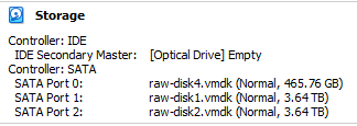 Booting VM off raw disks in Windows